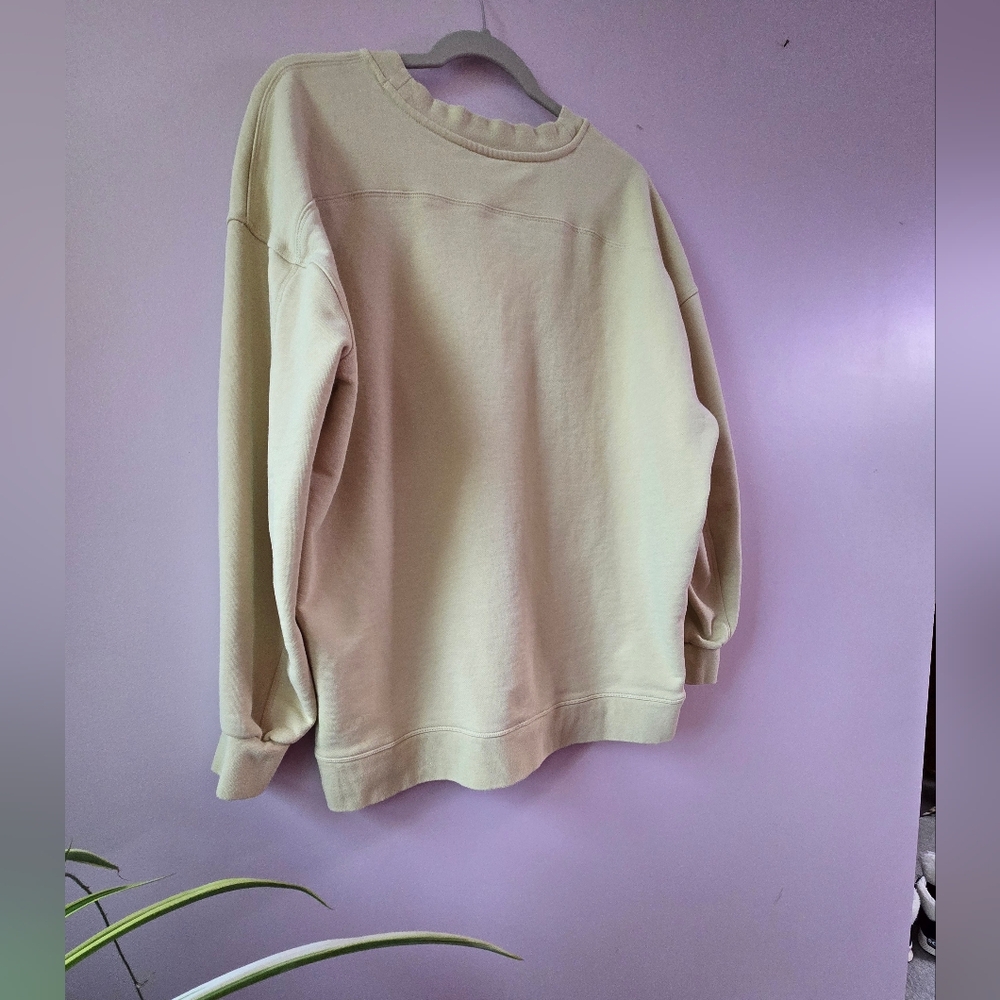 🍋Lululemon Perfectly Oversized Crew​The Ultimate Off-Duty Essential sz 10 - Picture 5 of 5